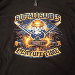 Sabres Playoff Time Black