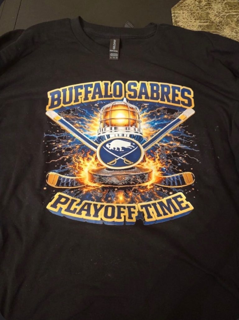 Sabres Playoff Time Black